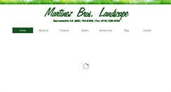 Desktop Screenshot of martinezbroslandscape.com